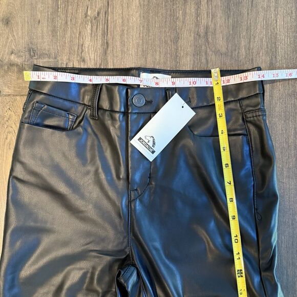 Jordache Sleek Black Flare Pants - Picture 6 of 9